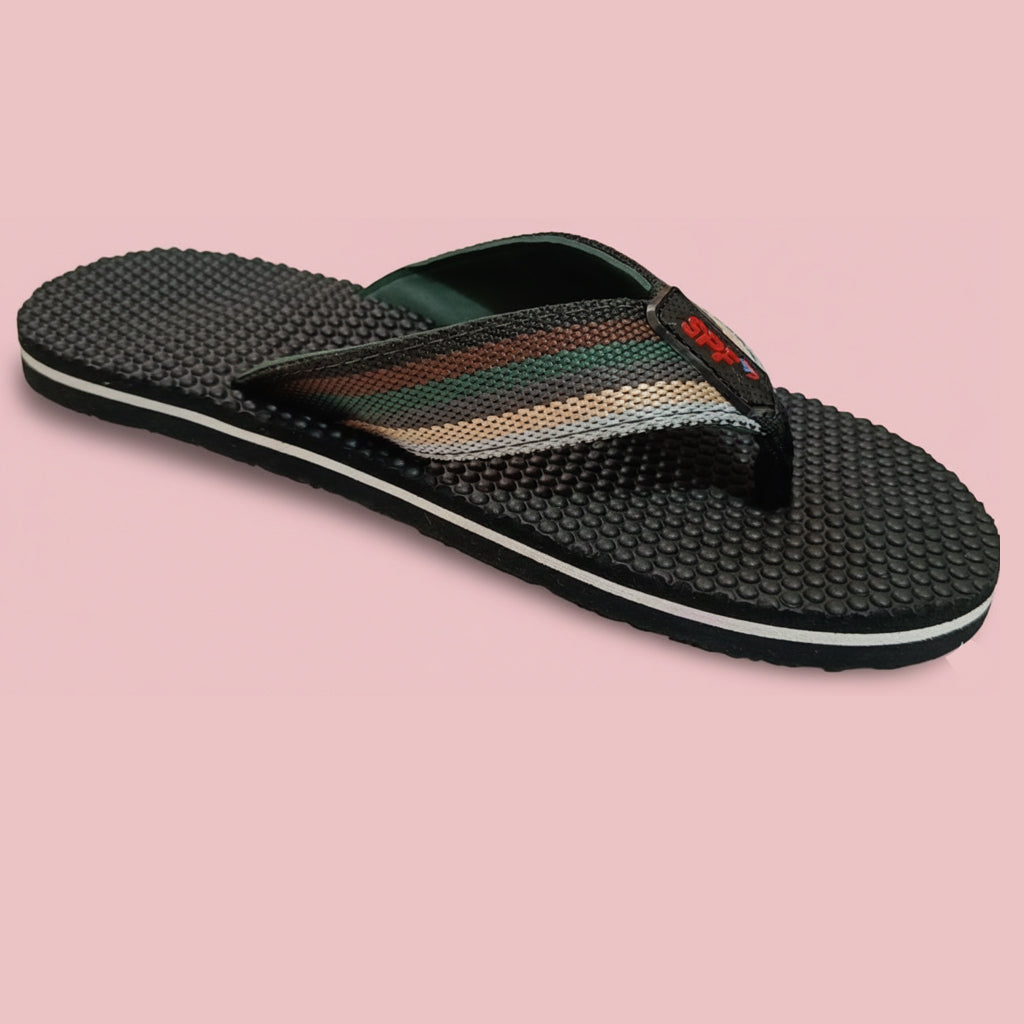 Drop Emboss Ortho Comfort Slippers for Men