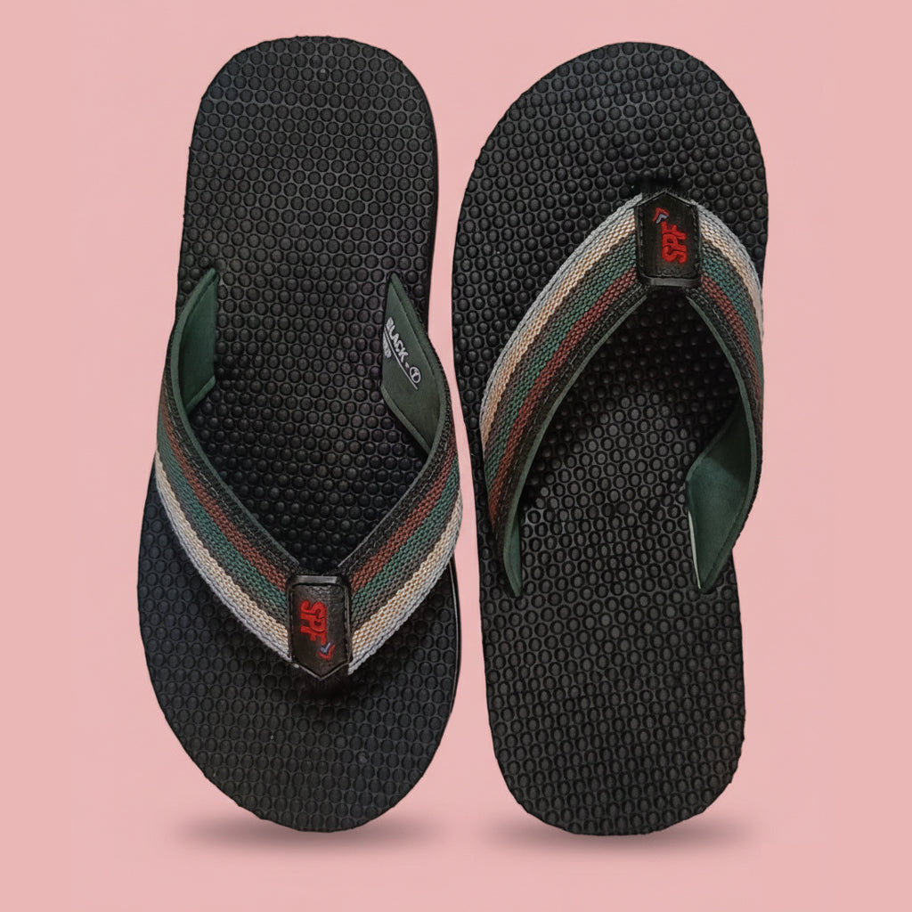 Drop Emboss Ortho Comfort Slippers for Men