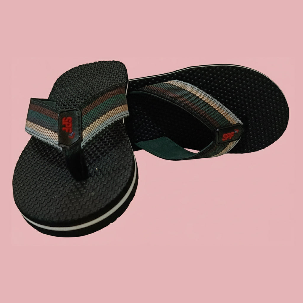 Drop Emboss Ortho Comfort Slippers for Men