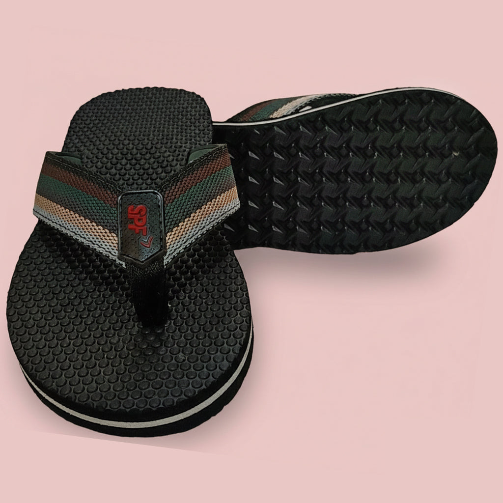 Drop Emboss Ortho Comfort Slippers for Men