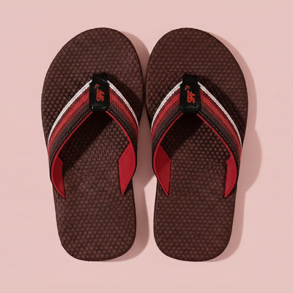 Drop Emboss Ortho Comfort Slippers for Men
