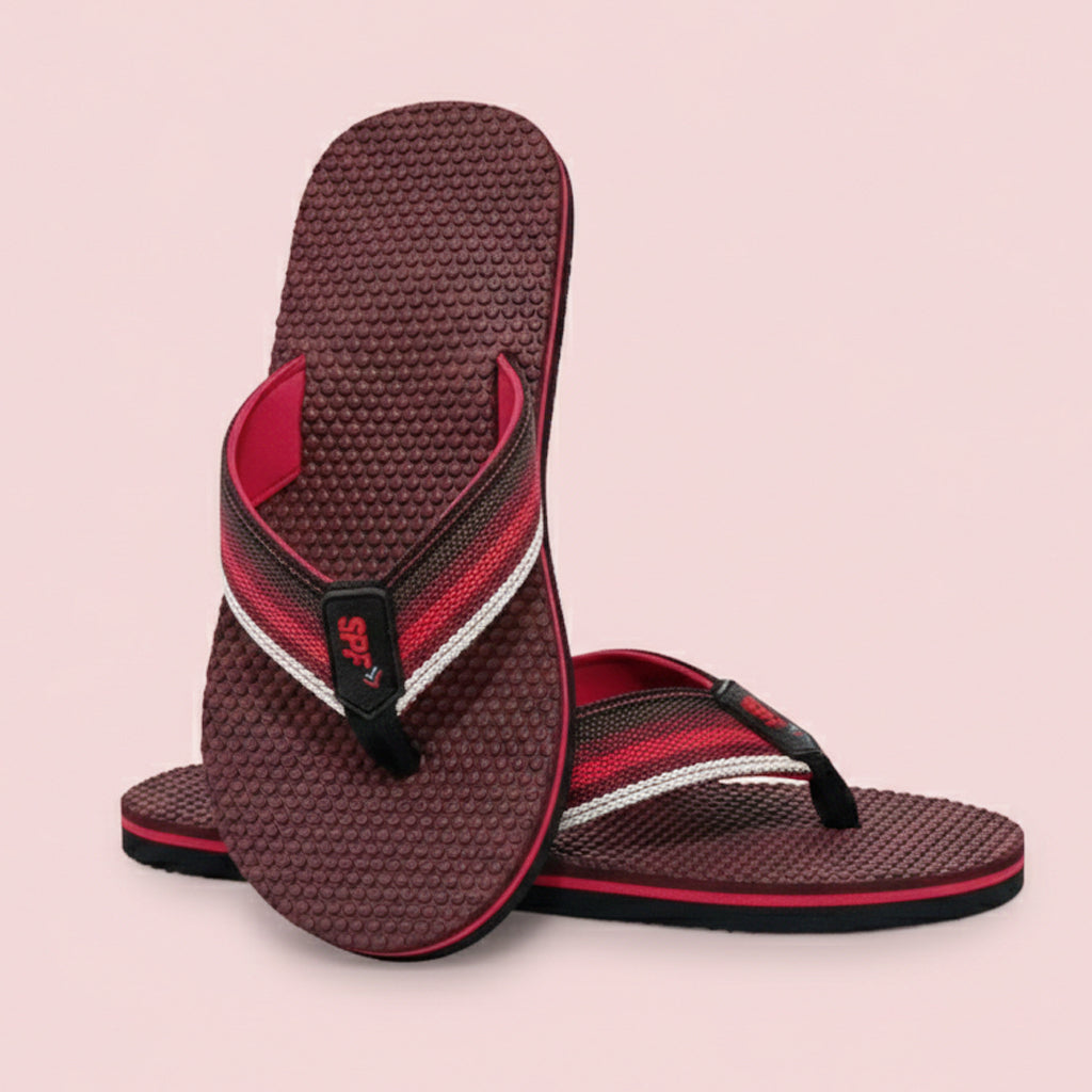 Drop Emboss Ortho Comfort Slippers for Men