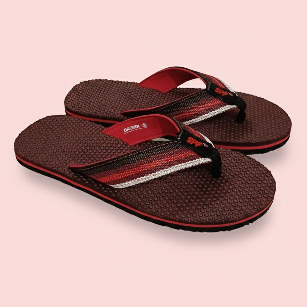 Drop Emboss Ortho Comfort Slippers for Men