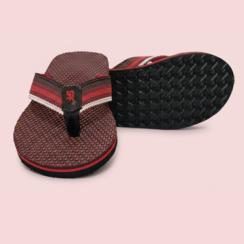 Drop Emboss Ortho Comfort Slippers for Men