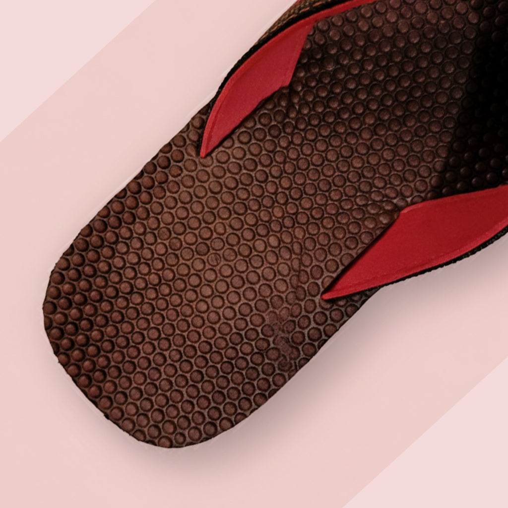Drop Emboss Ortho Comfort Slippers for Men