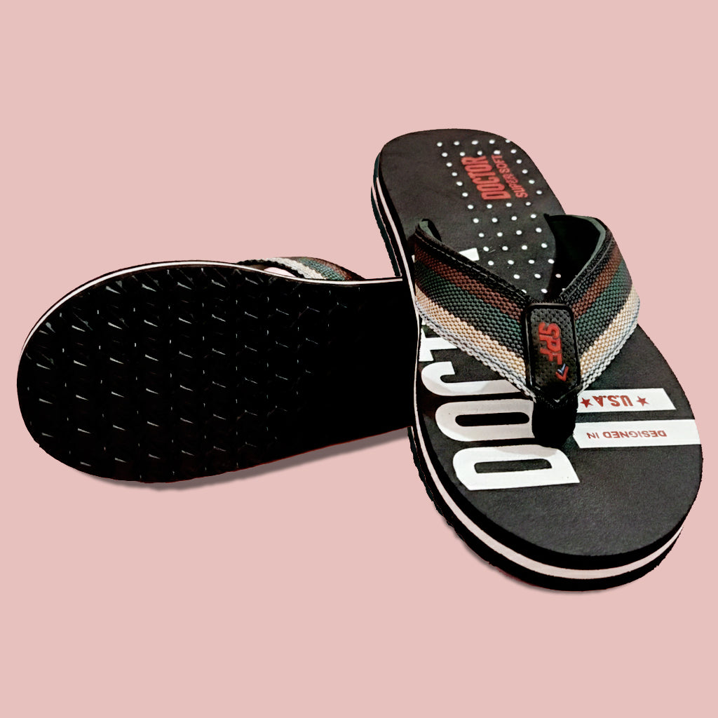 DR. USA Super Soft Ortho Comfort Slippers for Men