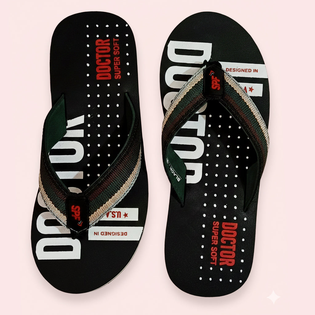 DR. USA Super Soft Ortho Comfort Slippers for Men