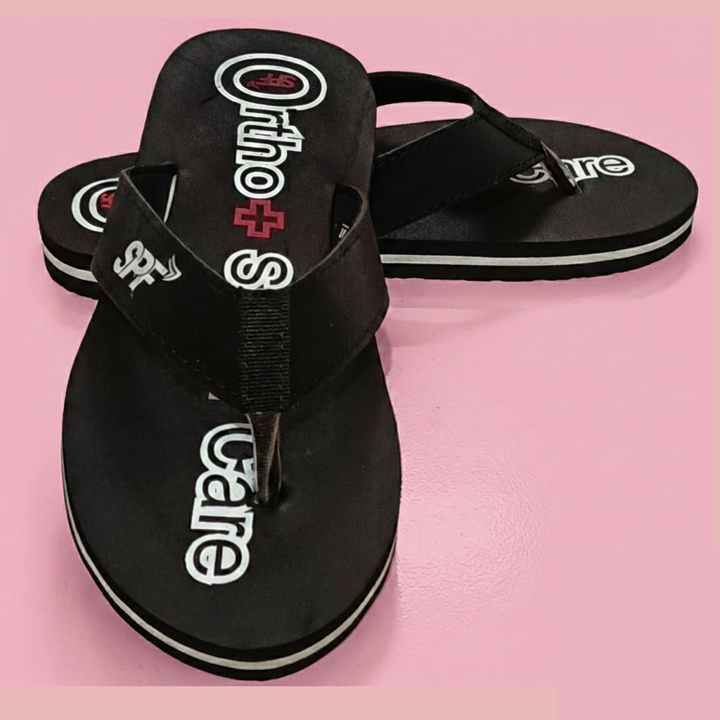 Ortho Super Soft Comfort Slippers for Men | Heel & Arch Pain Relief | Lightweight Orthopedic Support