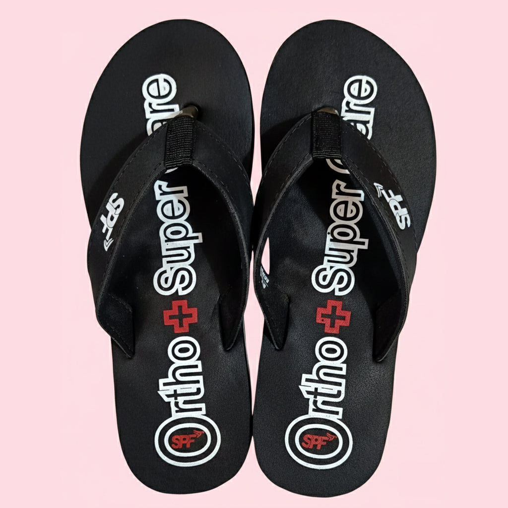 Ortho Super Soft Comfort Slippers for Women | Heel Pain Relief | Arch Support | Ultra Lightweight