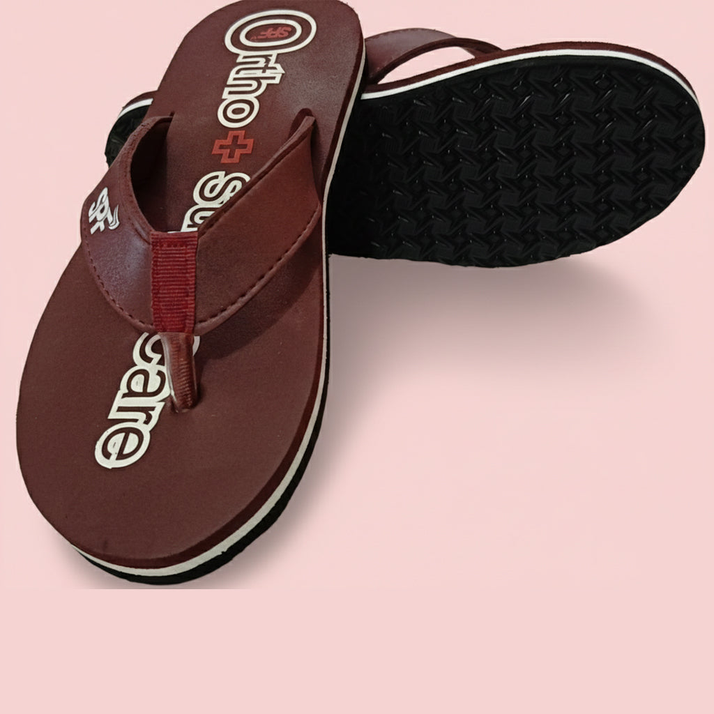 Ortho Super Soft Comfort Slippers for Women | Heel Pain Relief | Arch Support | Ultra Lightweight