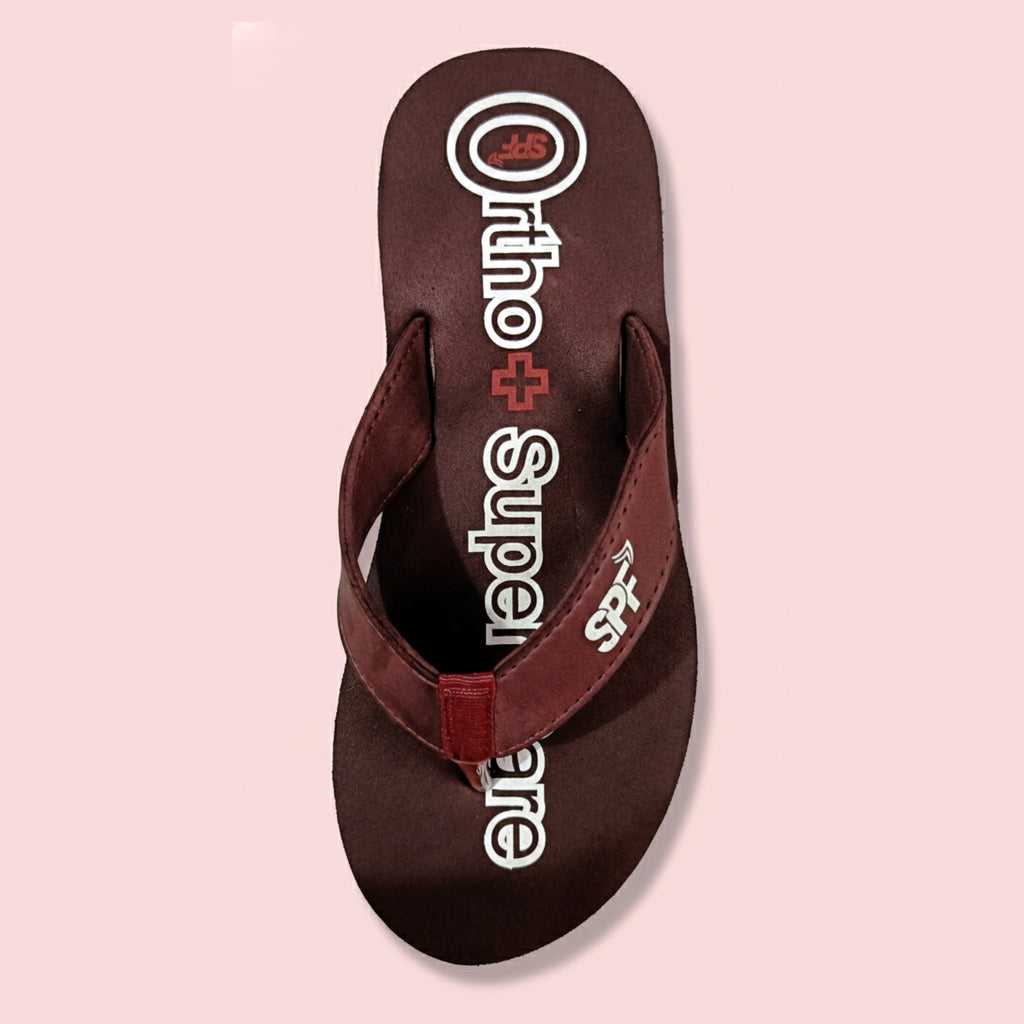 Ortho Super Soft Comfort Slippers for Women | Heel Pain Relief | Arch Support | Ultra Lightweight