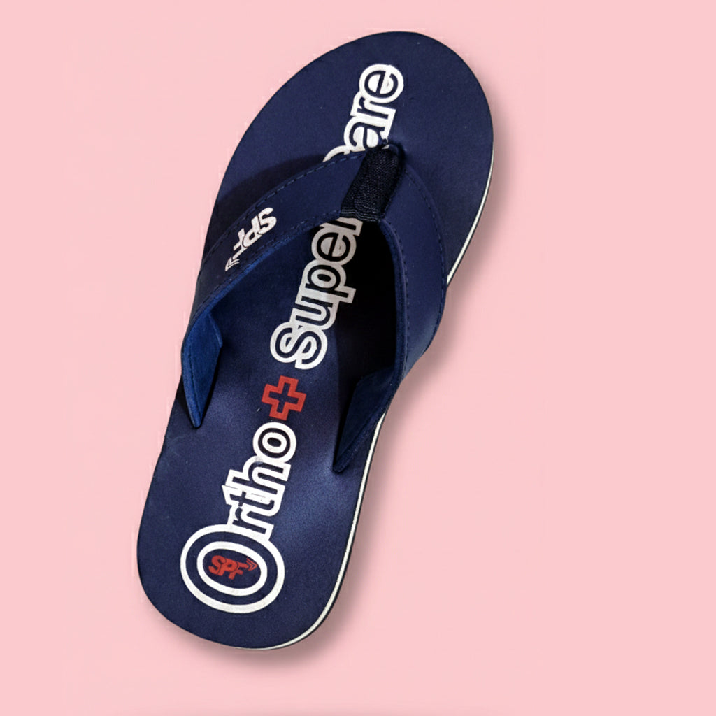 Ortho Super Soft Comfort Slippers for Men | Heel & Arch Pain Relief | Lightweight Orthopedic Support