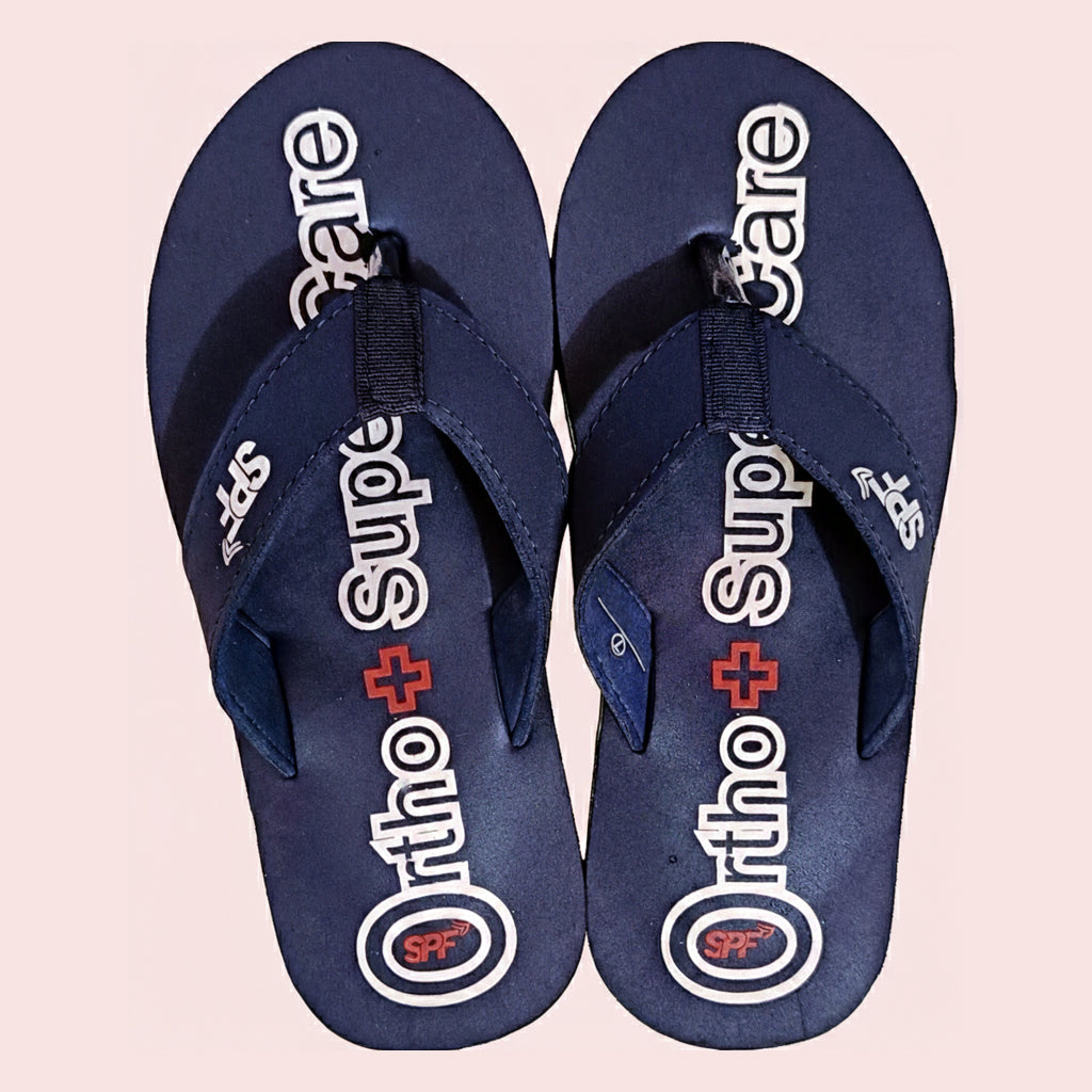 Ortho Super Soft Comfort Slippers for Men | Heel & Arch Pain Relief | Lightweight Orthopedic Support