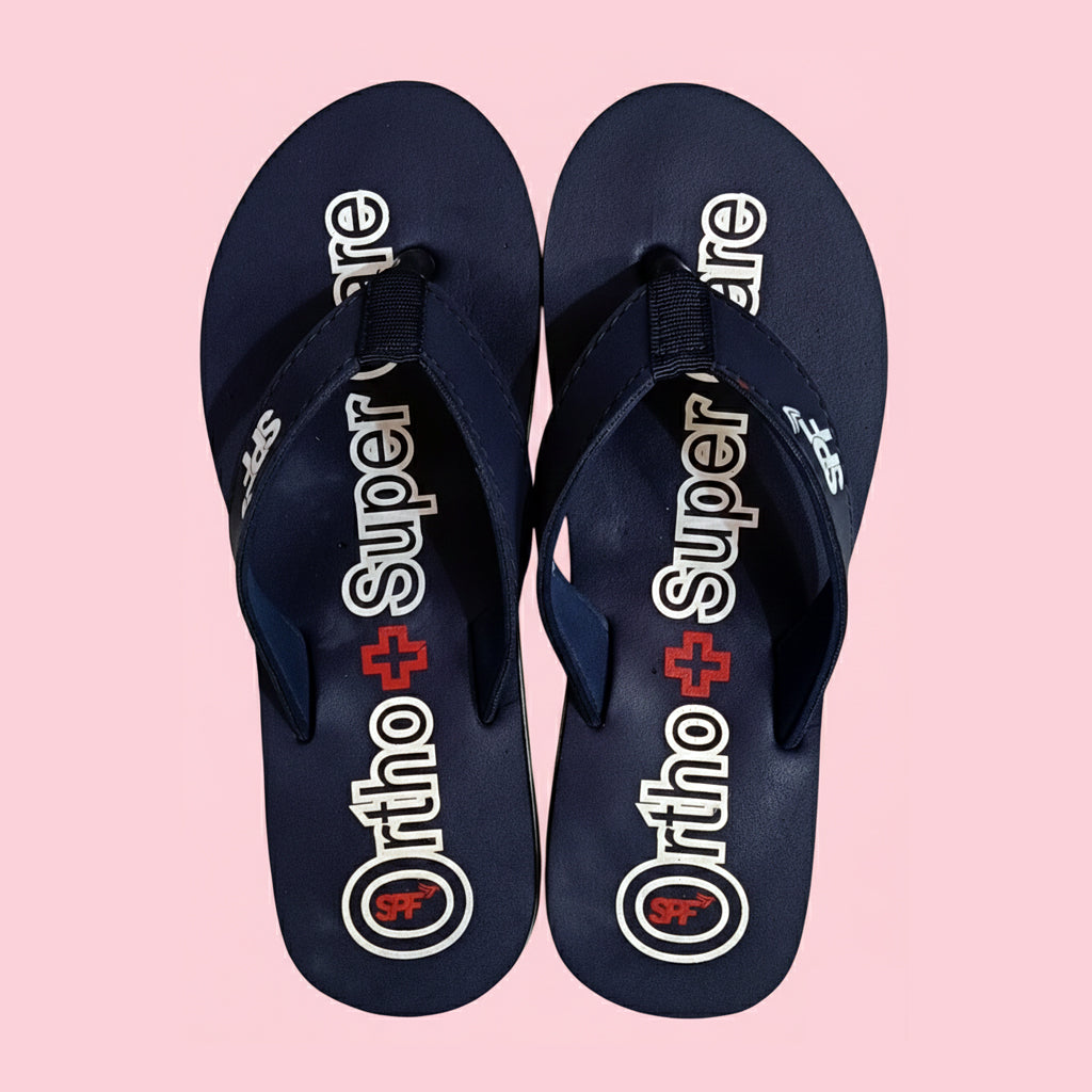 Ortho Super Soft Comfort Slippers for Women | Heel Pain Relief | Arch Support | Ultra Lightweight
